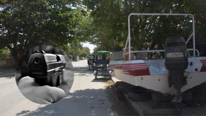 Imagen referencia Barrio Las Flores / Imagen referencia ataque a bala