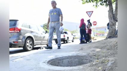 La afectada sufrió golpes en distintas partes de su cuerpo.