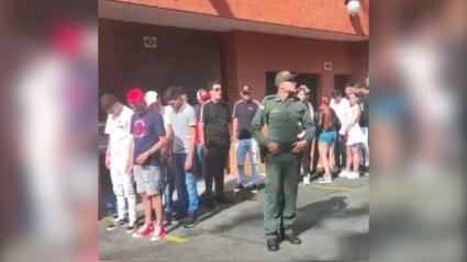 Lugar de los hechos. 