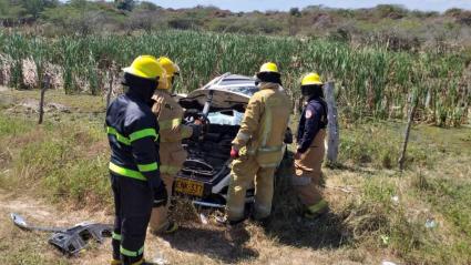 El accidente tuvo lugar en la mañana de este martes.