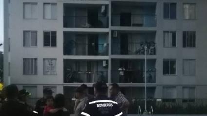 El evento se presentó en un a zona residencial de Neiva.