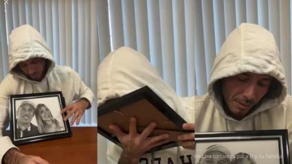 Sergio Vega lamentó con lágrimas la muerte de quien era su compañera de vida