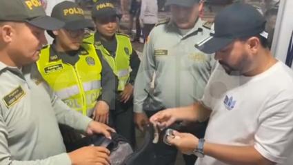 El elemento generó sospechas y temor en la tarde de este miércoles en el Malecón