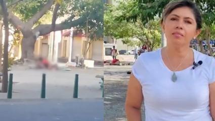 Imágenes del video / declaraciones de Dina Luz Pardo. 