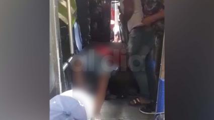 Los segundos posteriores al crimen quedaron registrados en video