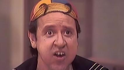 Quico en medio de uno de los capítulos de 'El Chavo del 8'