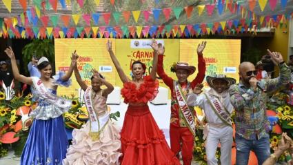 Natalia De Castro, reina del Carnaval de Barranquilla 2023. 