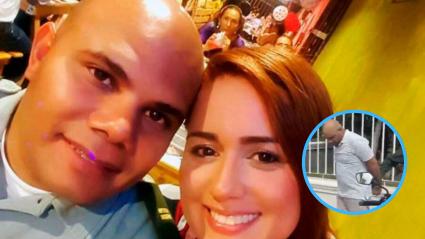 El capturado y su compinche en la estafa / Momento de la captura del exteniente. 