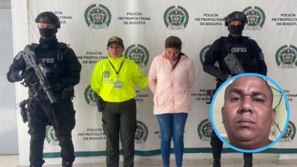 Alias 'Johana' con agentes / 'Negro Ober'