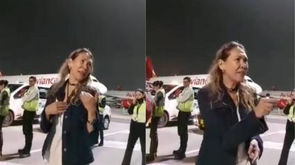 La mujer iba a tomar un vuelo rumbo a San Andrés al momento del suceso. 