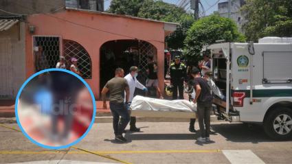 El hombre fue atacado a bala cerca del medio día. 