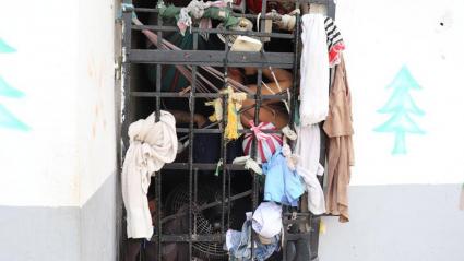 Aspecto de uno de los reclusorios temporales de la ciudad de Barranquilla