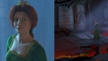 A la derecha, el aspecto de Fiona cuando era humana. A la izquierda la imagen que muestra el porqué de la teoría: una lista que daría la receta para cocinar carne humana. 