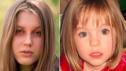 Julian Wendell a la izquierda y una imagen de la pequeña Madeleine McCann