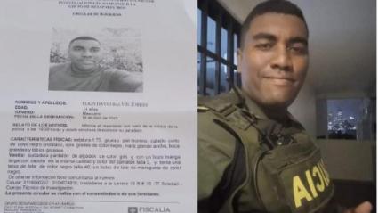 Denuncia de desaparición ante Fiscalía. 