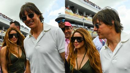 Shakira y Tom Cruise