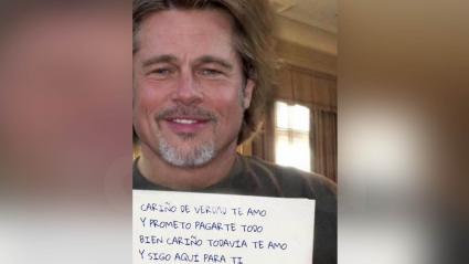 El hombre hacía fotomontajes y, en vez de su rostro, ponía la cara del famoso actor de Hollywood