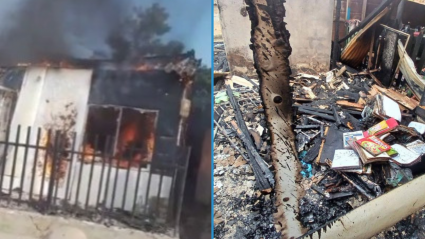 Incendio en Cartagena