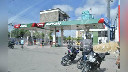 Una de las bombas atemorizadas por la extorsión