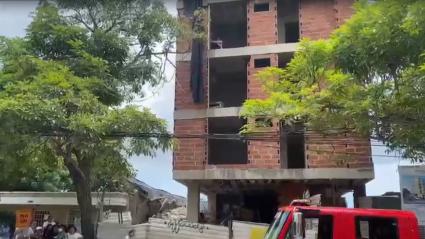 Edificio en el que tuvo lugar la emergencia, presentada en horas de la mañana de este miércoles 12 de julio