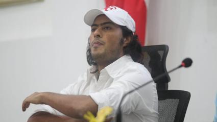 Nicolás Petro en la Asamblea