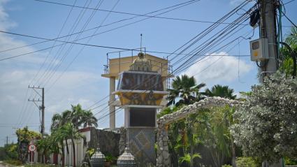 Aspecto general del motel, ubicado en el barrio La Pradera