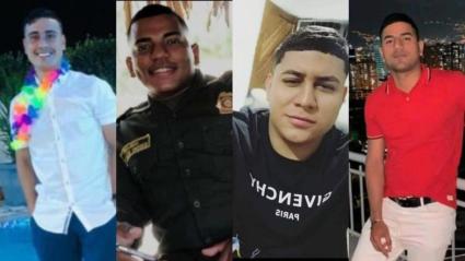 Las cuatro víctimas del hecho