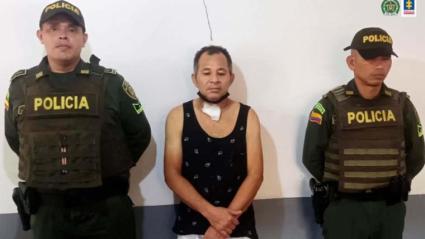 El sujeto capturado por las autoridades