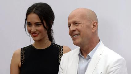 Bruce Willis y su esposa