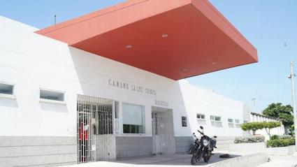 Punto médico al que fue conducido el joven víctima de los hechos 