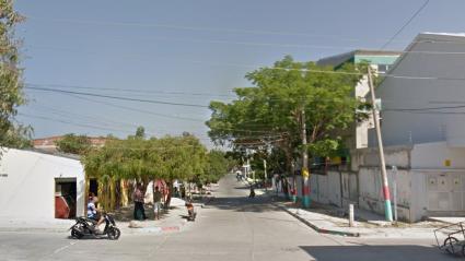 Calles del barrio Santo Domingo de Guzmán, donde ocurrieron los hechos