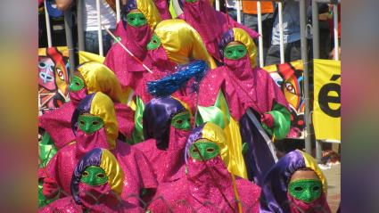 Uno de los disfraces tradicionales de la fiesta barranquillera