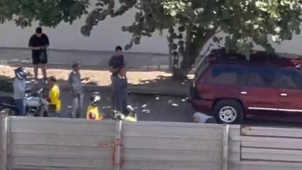 Momento exacto del crimen