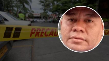 El hombre víctima de los hechos y una imagen de referencia