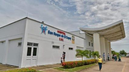 Centro médico al que fue conducido el pelao