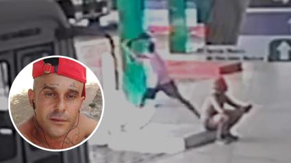 Momento exacto del ataque