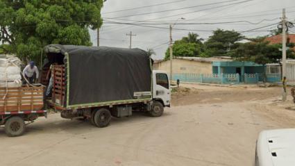 Calle próxima al lugar de los hechos