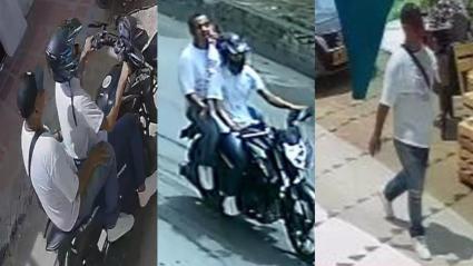 Imágenes suministradas por la policía nacional