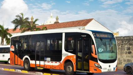 Bus de Transcaribe en Cartagena