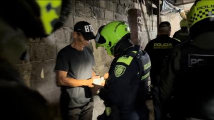 Momento del operativo