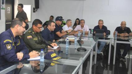 Consejo de seguridad celebrado en Barranquilla en las últimas horas