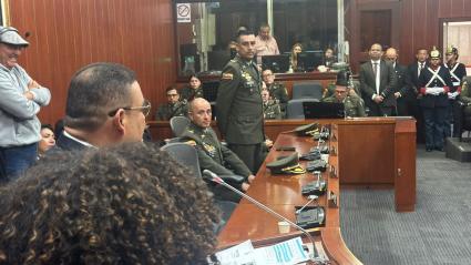 El director del Inpec, Daniel Gutiérrez.