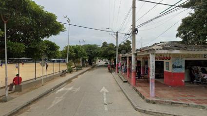 Barrio Los Olivos, donde ocurrió el hecho.