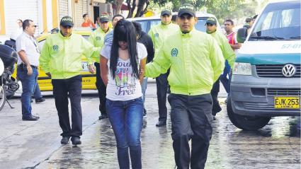 Dinelly Ruiz, pareja de alias Castor.