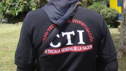 Imagen de referencia al CTI de la Fiscalía.