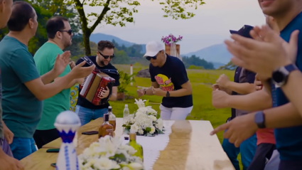 Captura de video de la canción 'Coqueta' en vallenato.