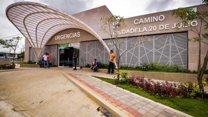 Camino Ciudadela 20 de Julio, donde llevaron a heridos en Bellarena.