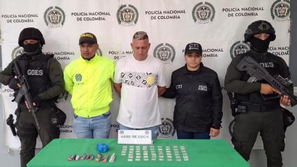 Presunto 'Pepe' que vendía estupefacientes.