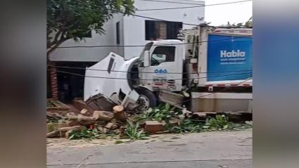 Accidente en Barranquilla.