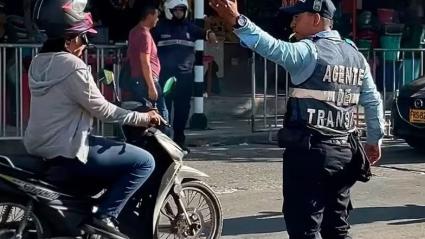 Agente de Tránsito en Soledad.